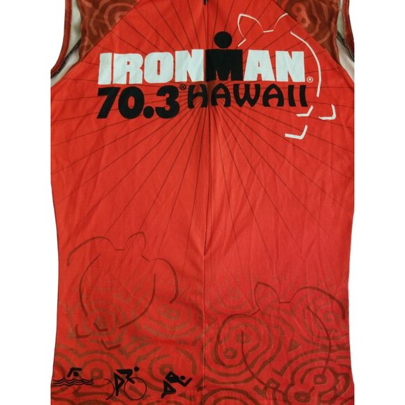 Cycling Jersey Hawaii Ironman 70.3 Kohala Coast Sleeveless  Dri-Tech Size Large - Picture 7 of 9